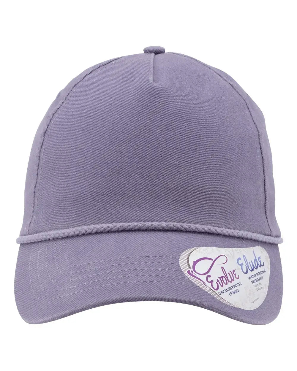 Infinity Her Maya Women’s Washed 5-panel with Rope - Violet Snow Leopard - one Size Fits Most