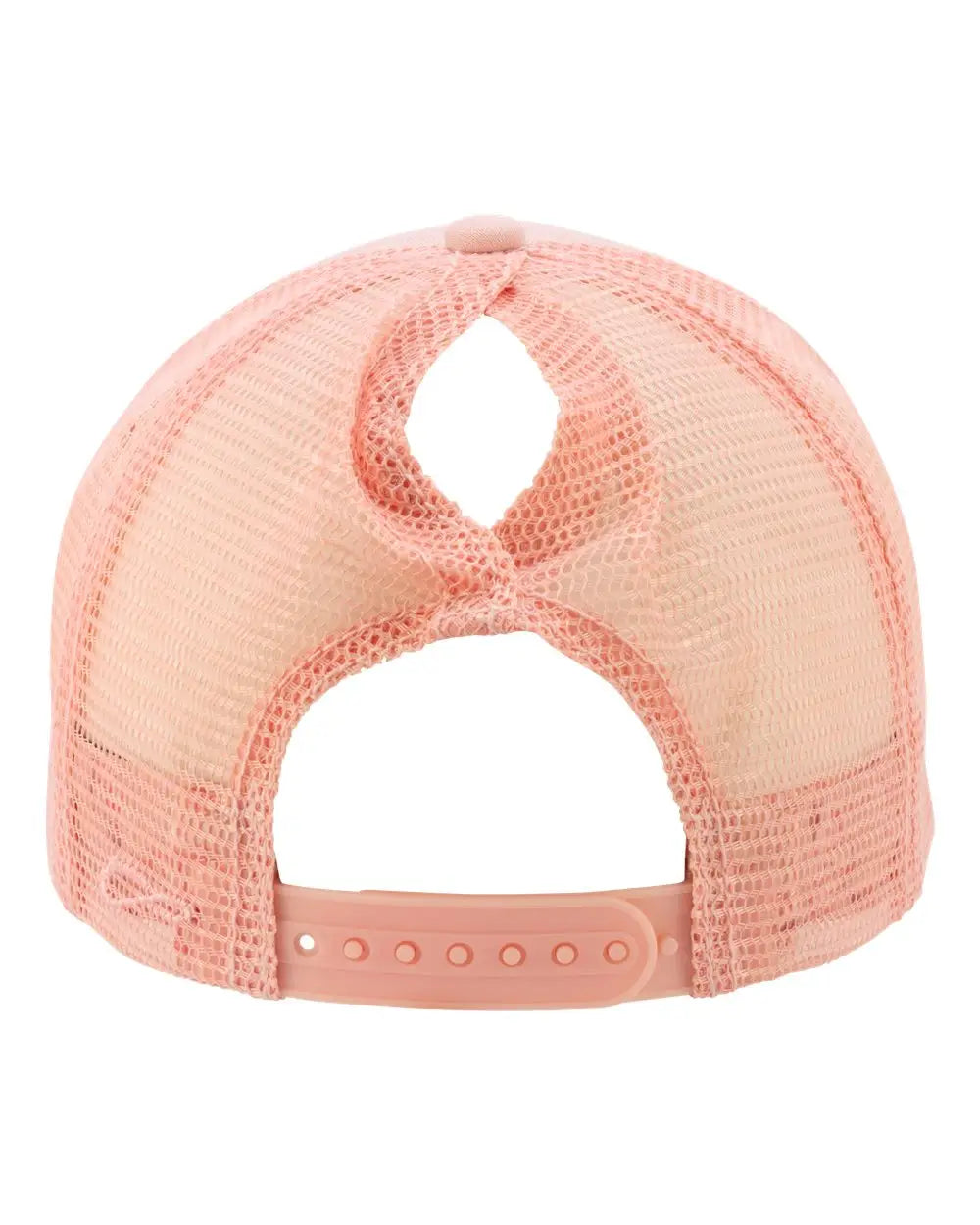Infinity Her Rosie Women’s Foam Trucker Cap - Dusty Pink Peachy Butterfly - Ivory / one Size Fits Most
