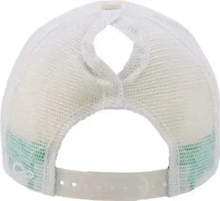 Infinity Her Rosie Women’s Foam Trucker Cap - Ivory Jade White Swirl - Mint / one Size Fits Most