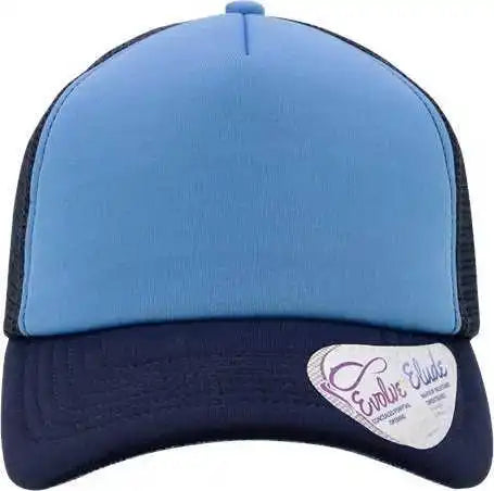 Infinity Her Rosie Women’s Foam Trucker Cap Light Blue Navy Graffiti / one Size Fits Most