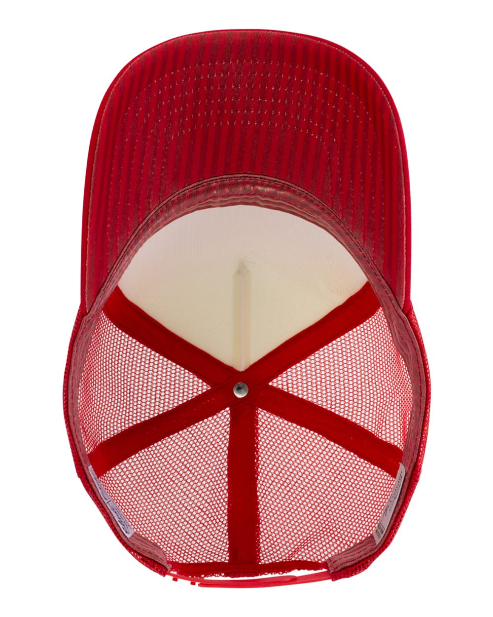 Infinity Her Rosie Women’s Foam Trucker Cap - White Red Stripes