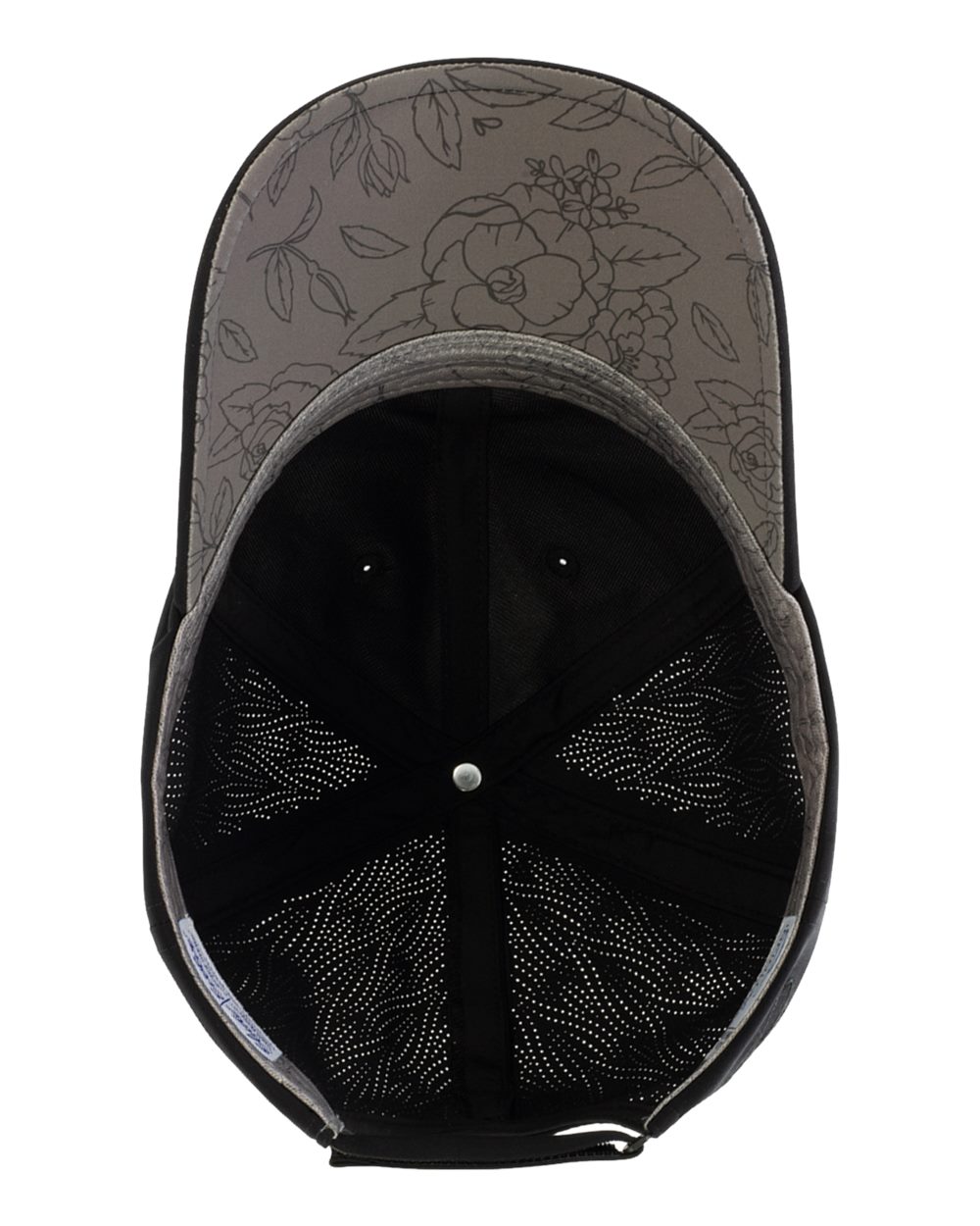 Infinity Her Sophie Women’s Perforated Performance Cap - Black Florals