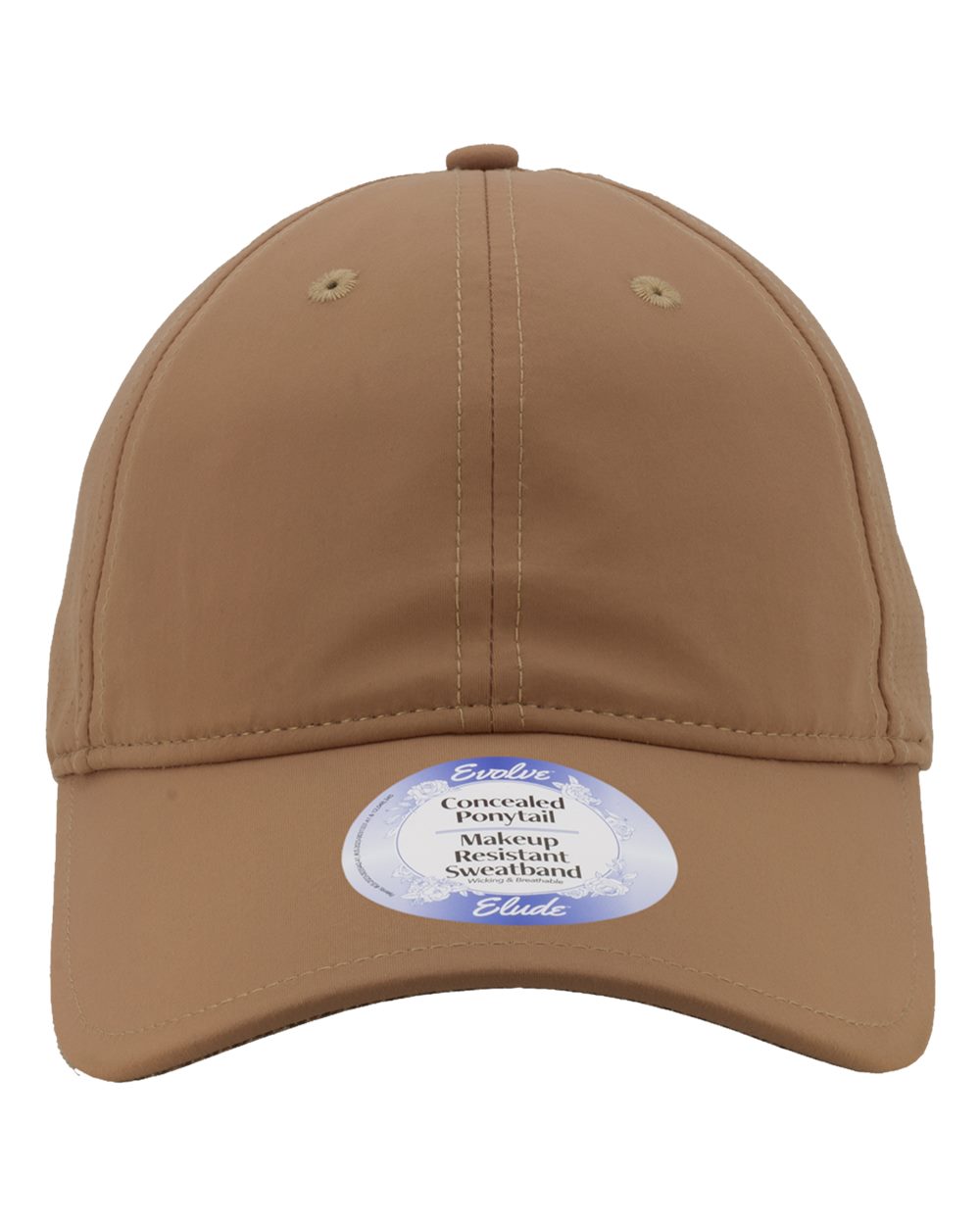 Infinity Her Sophie Women’s Perforated Performance Cap - Mocha Mousse Stripes