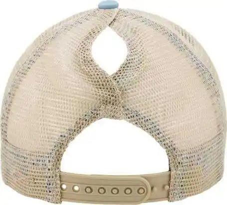 Infinity Her Tess Women’s Washed Mesh Back Cap - Cashmere Blue Floral - Columbia Light Gray / one Size Fits Most