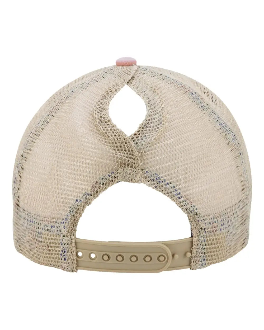 Infinity Her Tess Women’s Washed Mesh-back Cap - Dusty Pink Floral - Ivory / one Size Fits Most