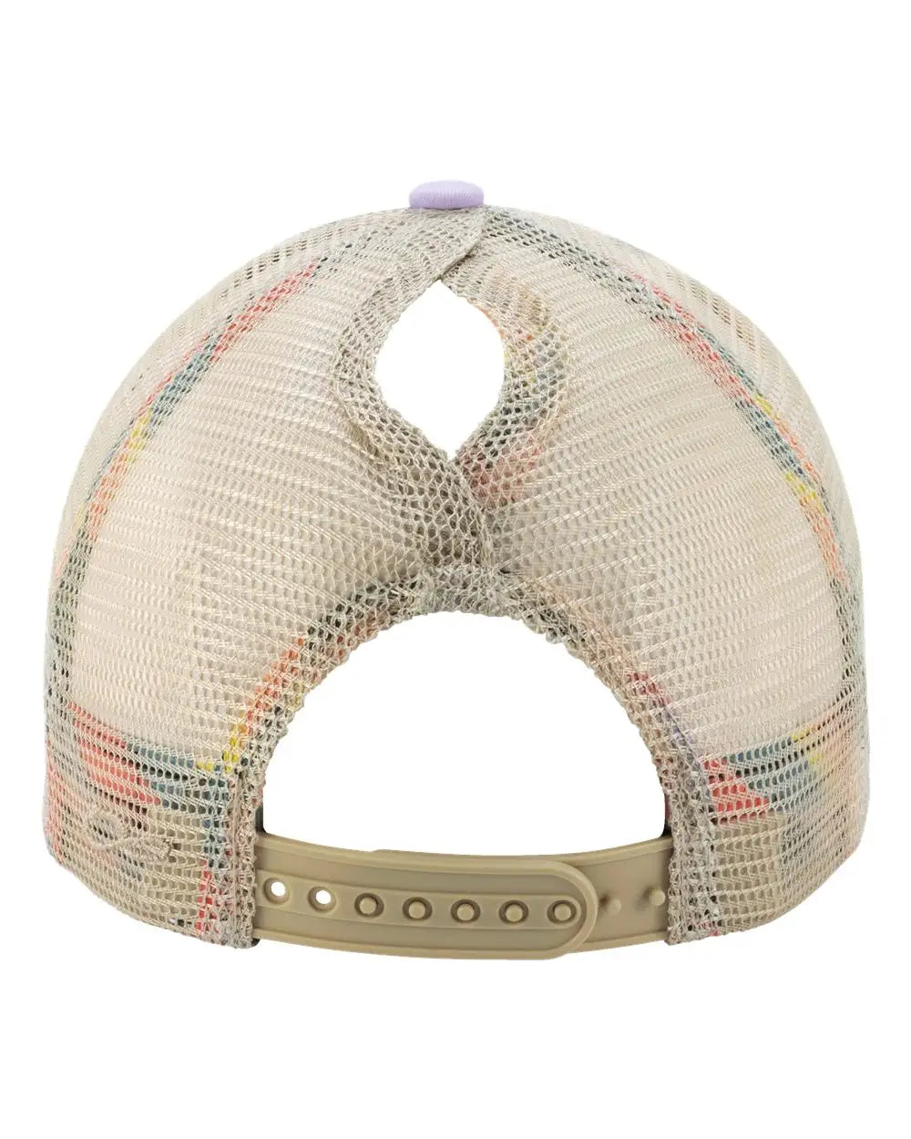 Infinity Her Tess Women’s Washed Mesh-back Cap - Lavender Stripes - Purple / one Size Fits Most