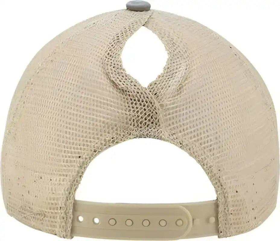 Infinity Her Tess Women’s Washed Mesh Back Cap Light Gray Polka Dots / one Size Fits Most