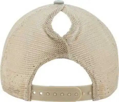 Infinity Her Tess Women’s Washed Mesh Back Cap - Sage Polka Dots - Green / one Size Fits Most