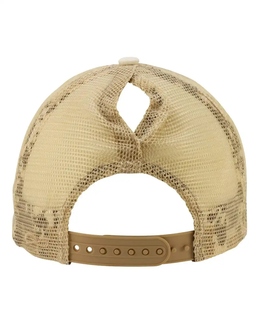 Infinity Her Tess Women’s Washed Mesh-back Cap - Vanilla Longhorn Khaki - Vanilla/ Longhorn/ / Adjustable