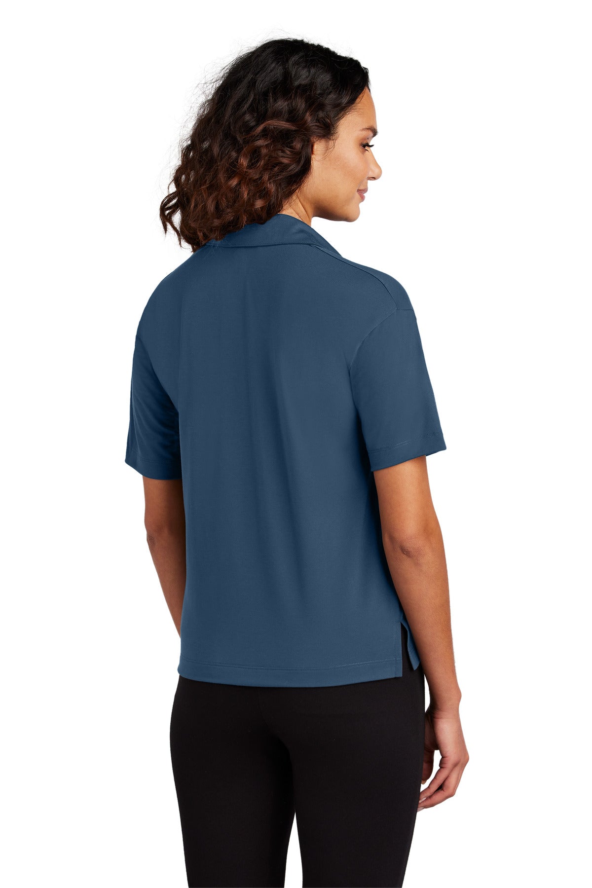 InsBlue Mercer+Mettle Women's Stretch Jersey Polo MM1015