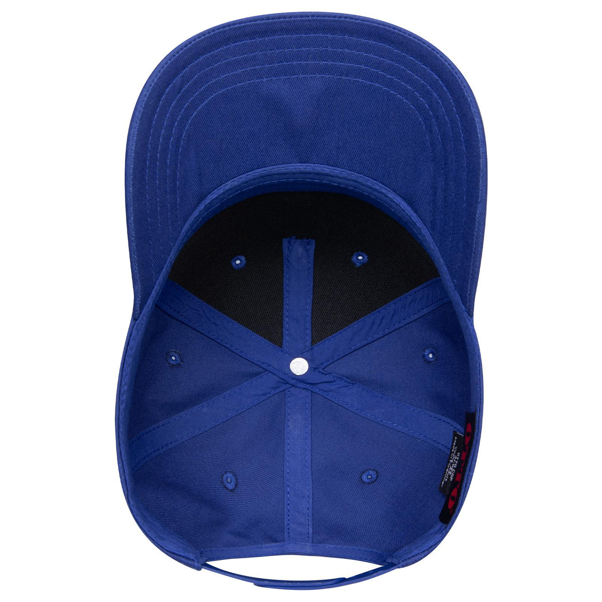 Inside View of 001 - Royal OTTO CAP 5 Panel Mid Profile Baseball Cap