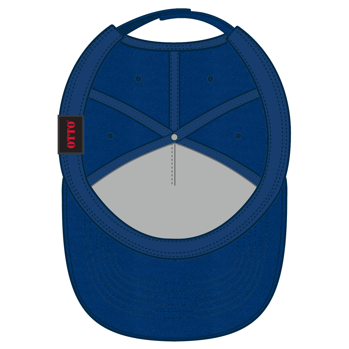 Inside View of 001 - Royal OTTO CAP 5 Panel Mid Profile Baseball Cap