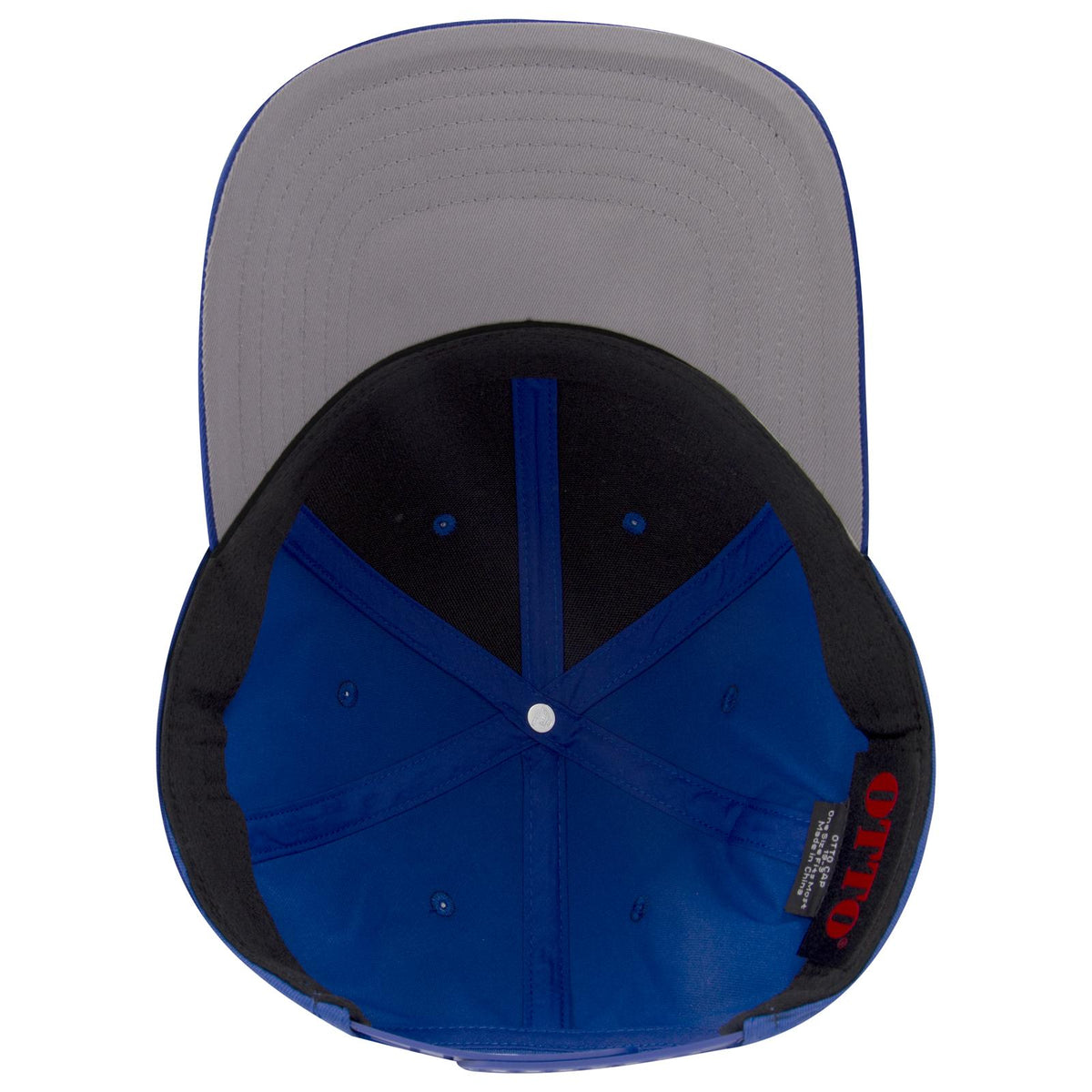 Inside View of 001 - Royal OTTO CAP 6 Panel Low Profile Baseball Cap