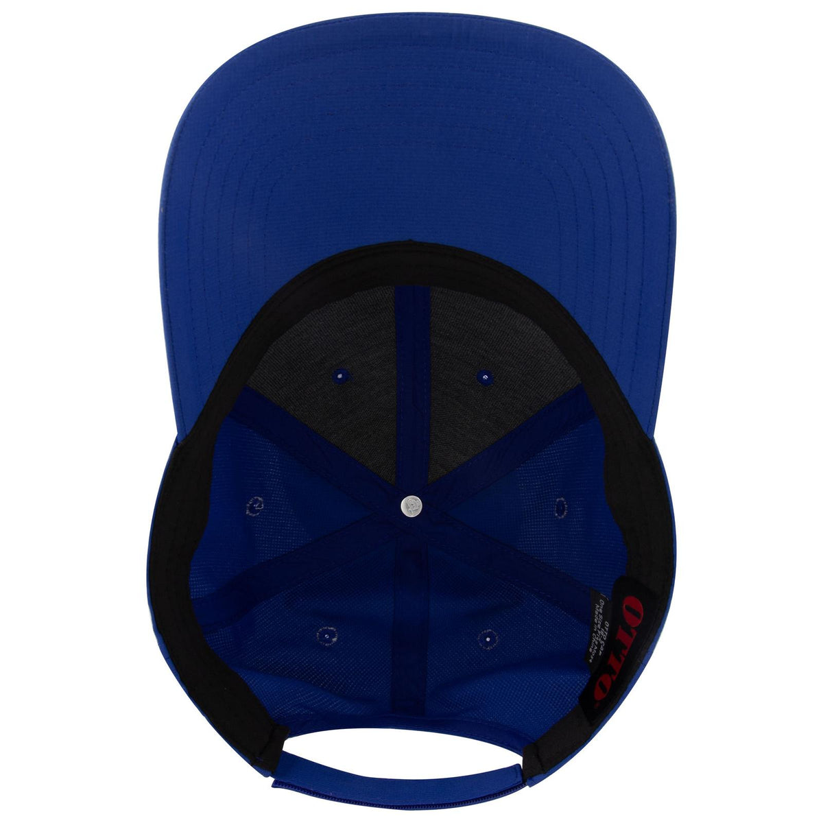 Inside View of 001 - Royal OTTO CAP 6 Panel Low Profile Baseball Cap