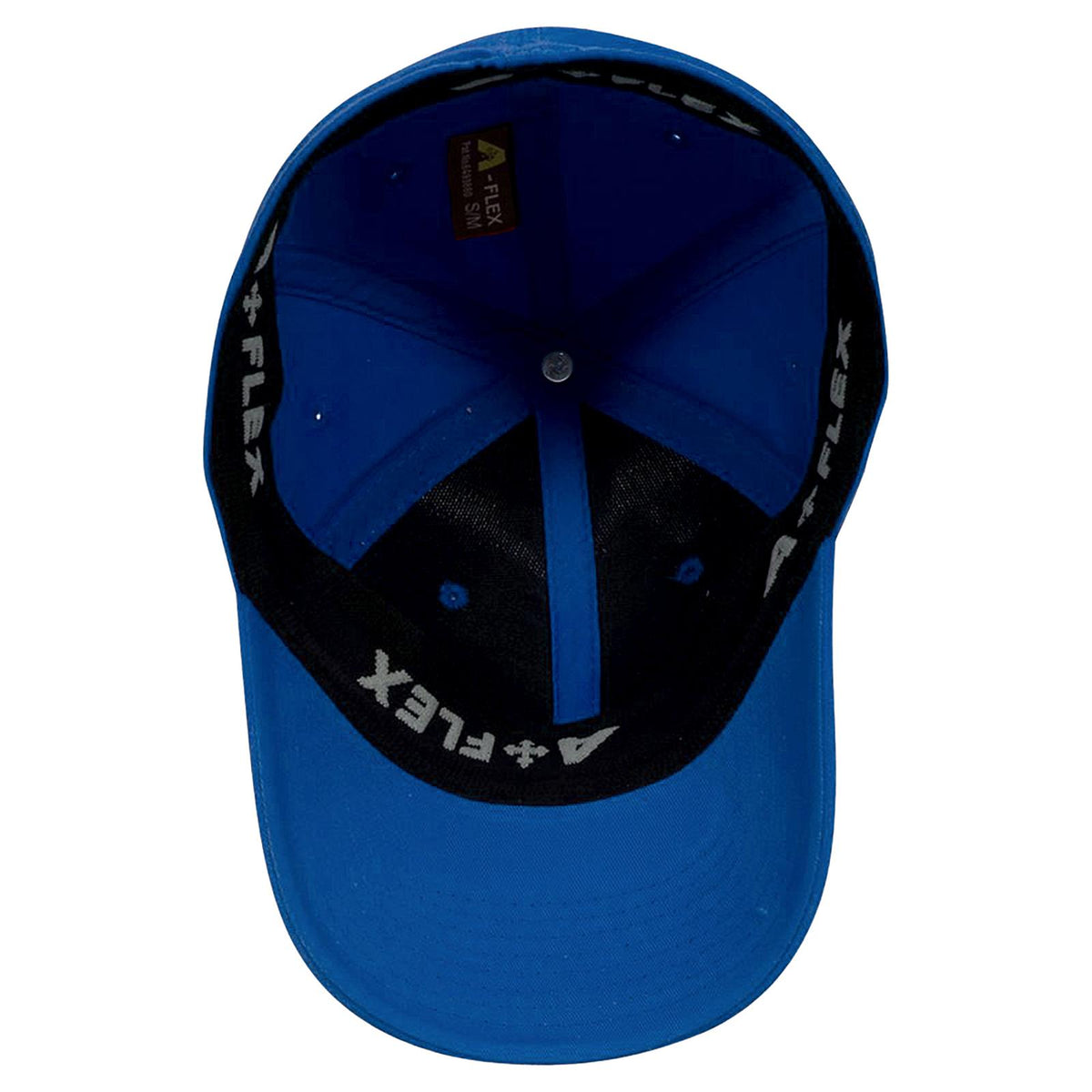 Inside View of 001 - Royal OTTO CAP "OTTO A-FLEX" Fitted 6 Panel Low Profile Baseball Cap