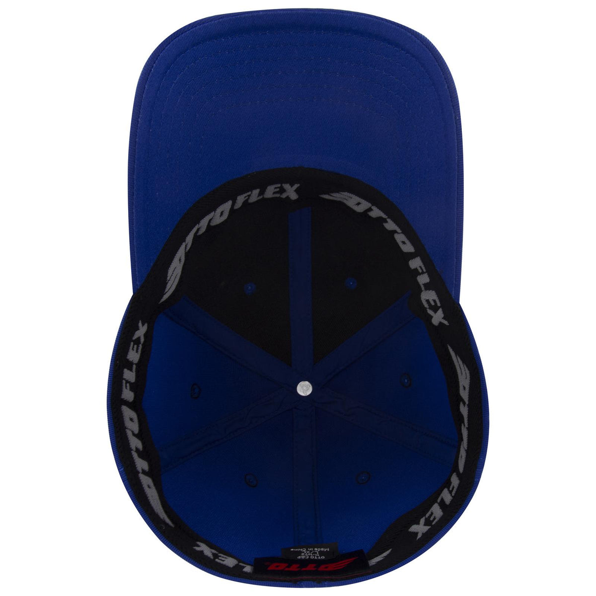 Inside View of 001 - Royal OTTO CAP "OTTO FLEX" Fitted 6 Panel Low Profile Baseball Cap