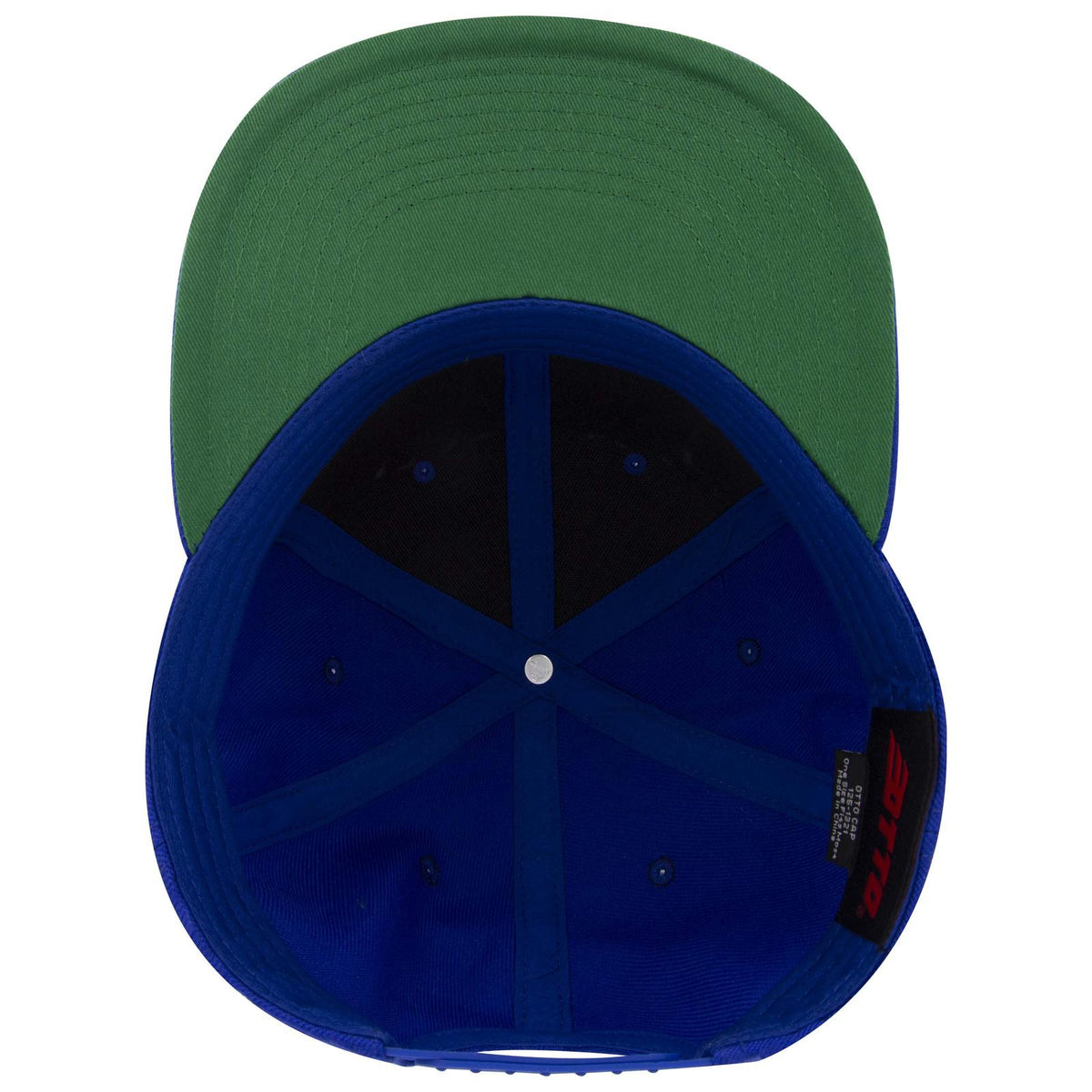 Inside View of 001A - Royal OTTO CAP "OTTO SNAP" 6 Panel Pro Style Snapback Hat