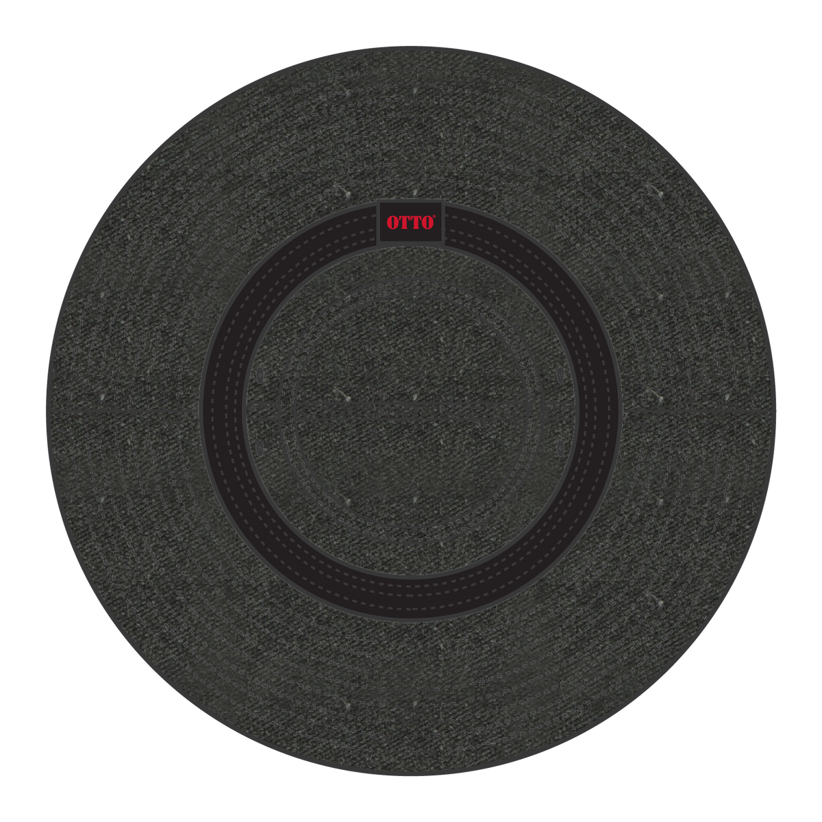 Inside View of 003 - Black OTTO CAP Bucket Hat