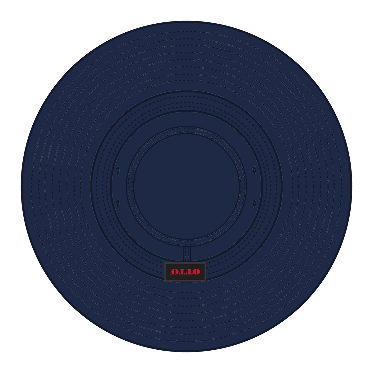 Inside View of 004 - Navy OTTO CAP Boonie Hat