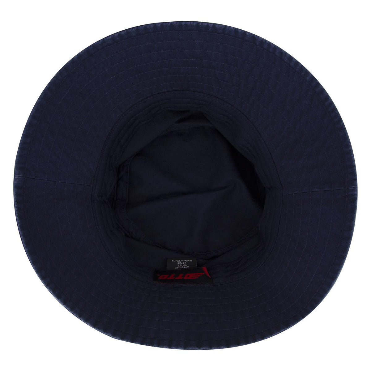 Inside View of 004 - Navy OTTO CAP Bucket Hat