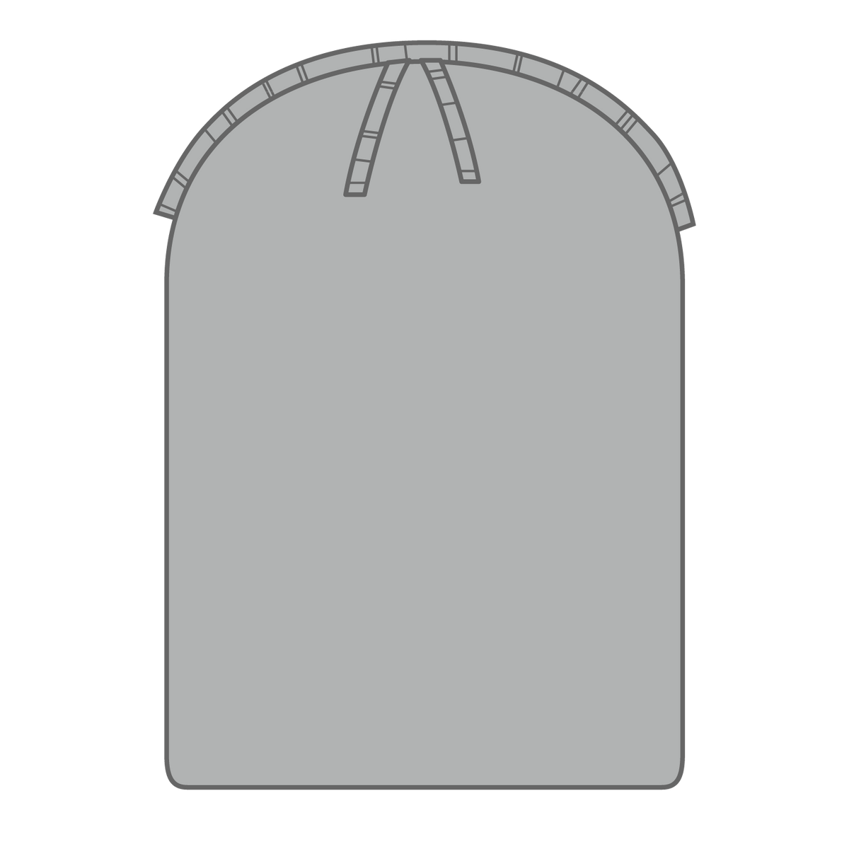 Inside View of 014 - Gray OTTO CAP 12" Classic Knit Beanie w/ Cuff