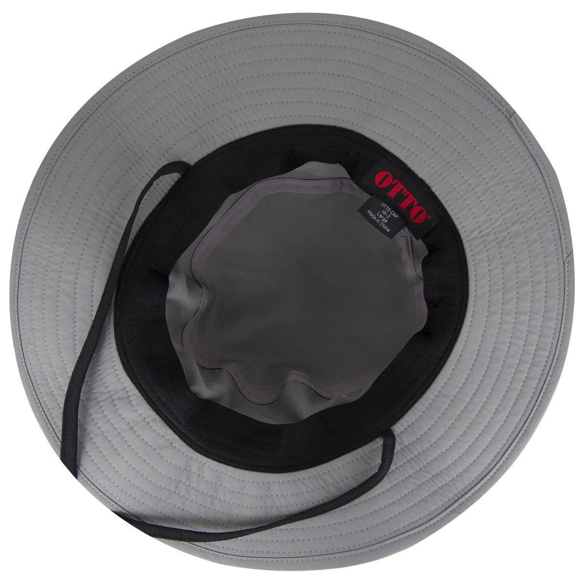 Inside View of 014 - Gray OTTO CAP Boonie Hat