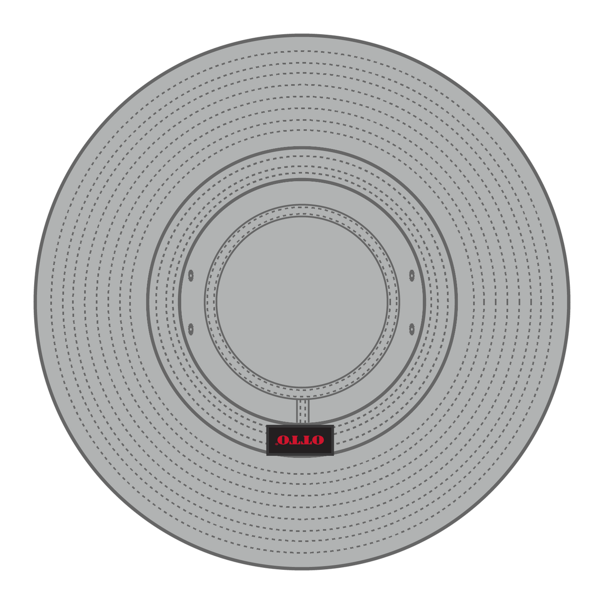 Inside View of 014 - Gray OTTO CAP Boonie Hat