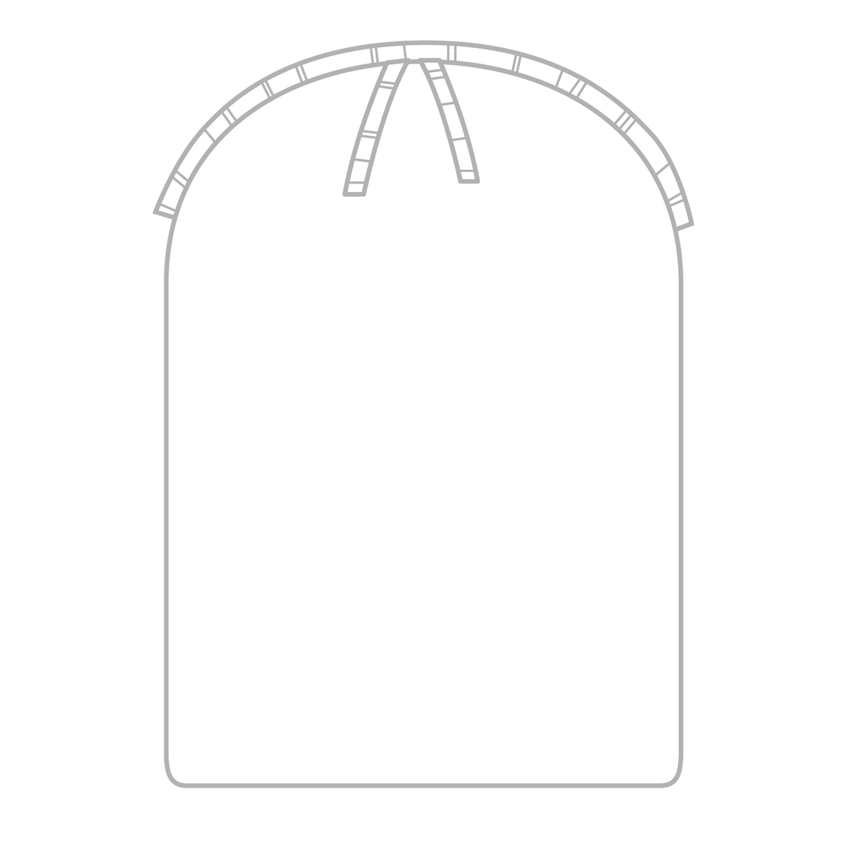 Inside View of 016 - White OTTO CAP 12" Classic Knit Beanie w/ Cuff