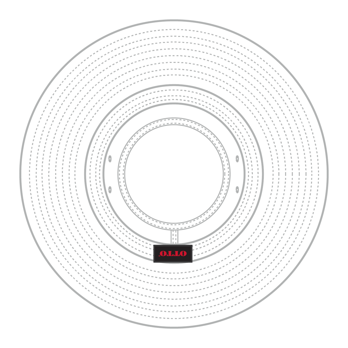 Inside View of 016 - White OTTO CAP Boonie Hat