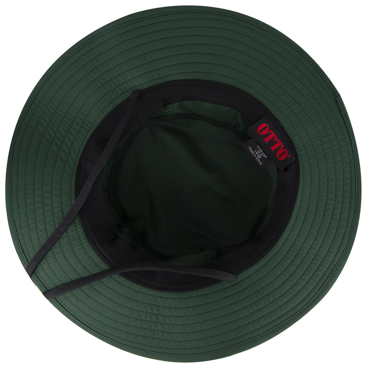 Inside View of 017 - Dk. Green OTTO CAP Boonie Hat