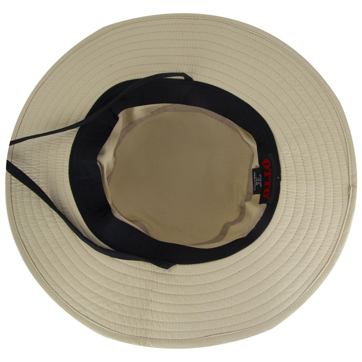 Inside View of 032 - Khaki OTTO CAP Boonie Hat