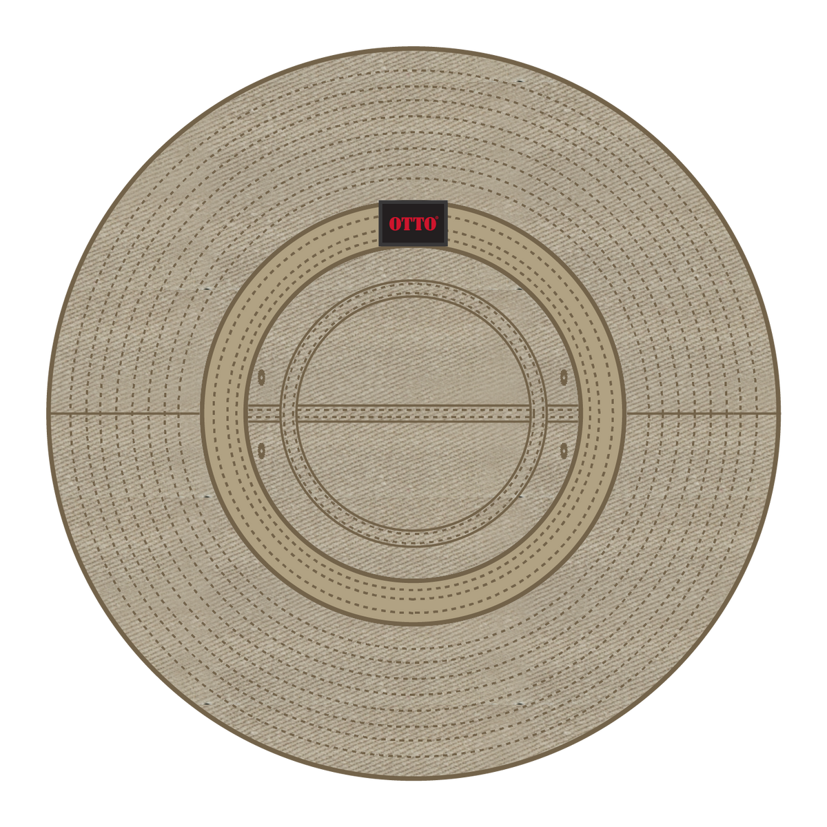 Inside View of 032 - Khaki OTTO CAP Bucket Hat