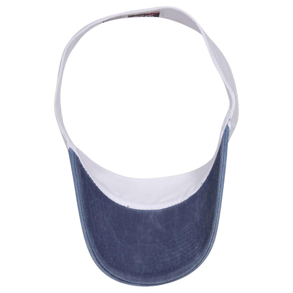 Inside View of 0416 - Nvy/Wht OTTO CAP "OTTO FLEX" Fitted Sun Visor