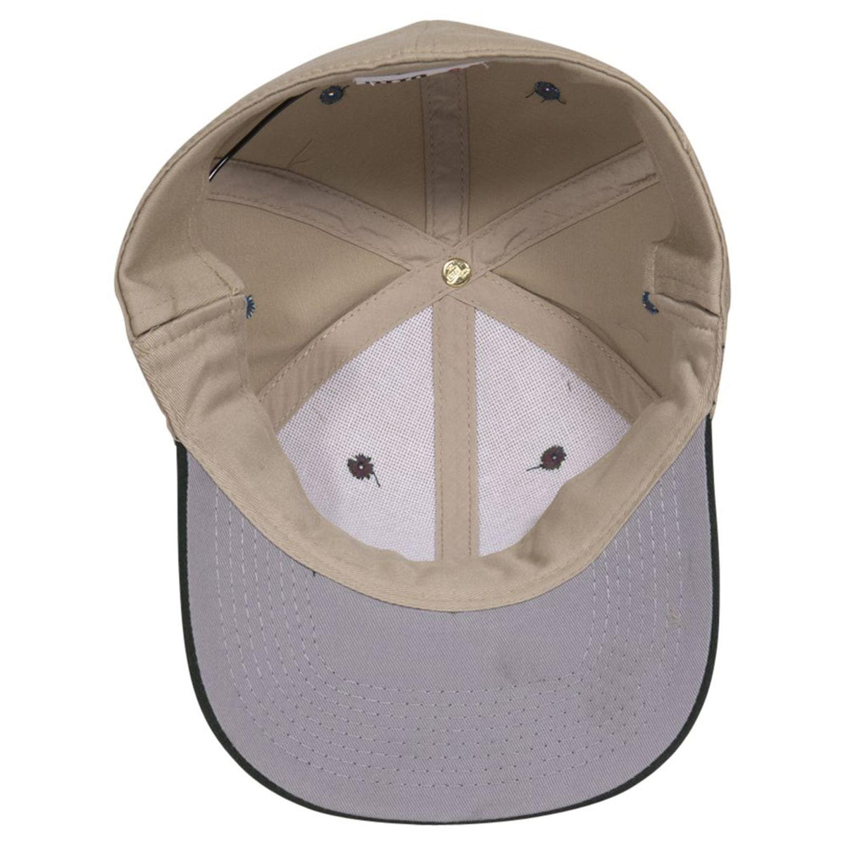 Inside View of 0432 - Nvy/Kha OTTO CAP "OTTO FLEX" Fitted 6 Panel Low Profile Baseball Cap