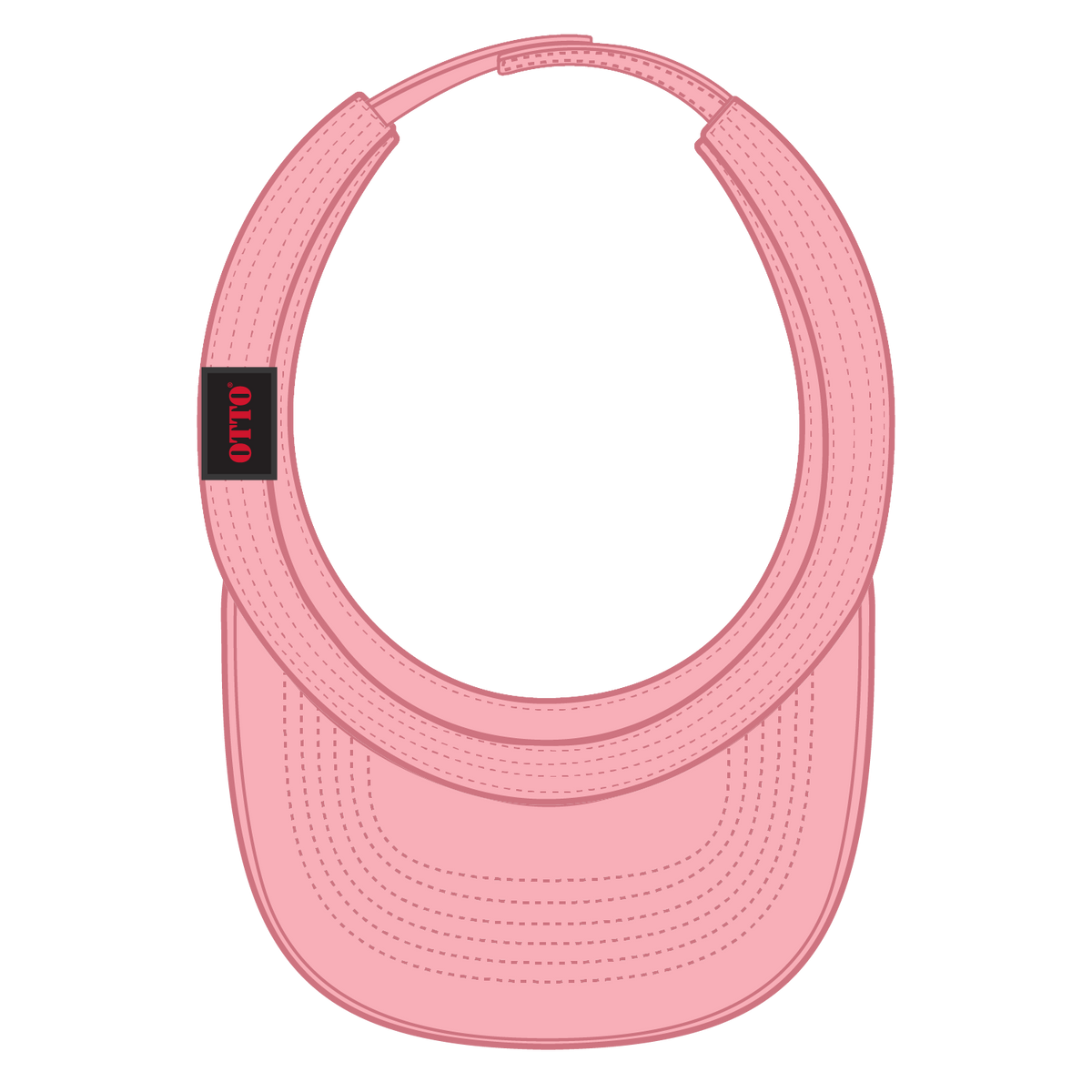 Inside View of 050 - Pink OTTO CAP Sun Visor