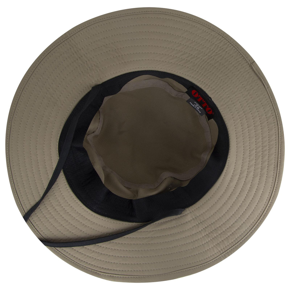Inside View of 053 - Dk. Khaki OTTO CAP Boonie Hat