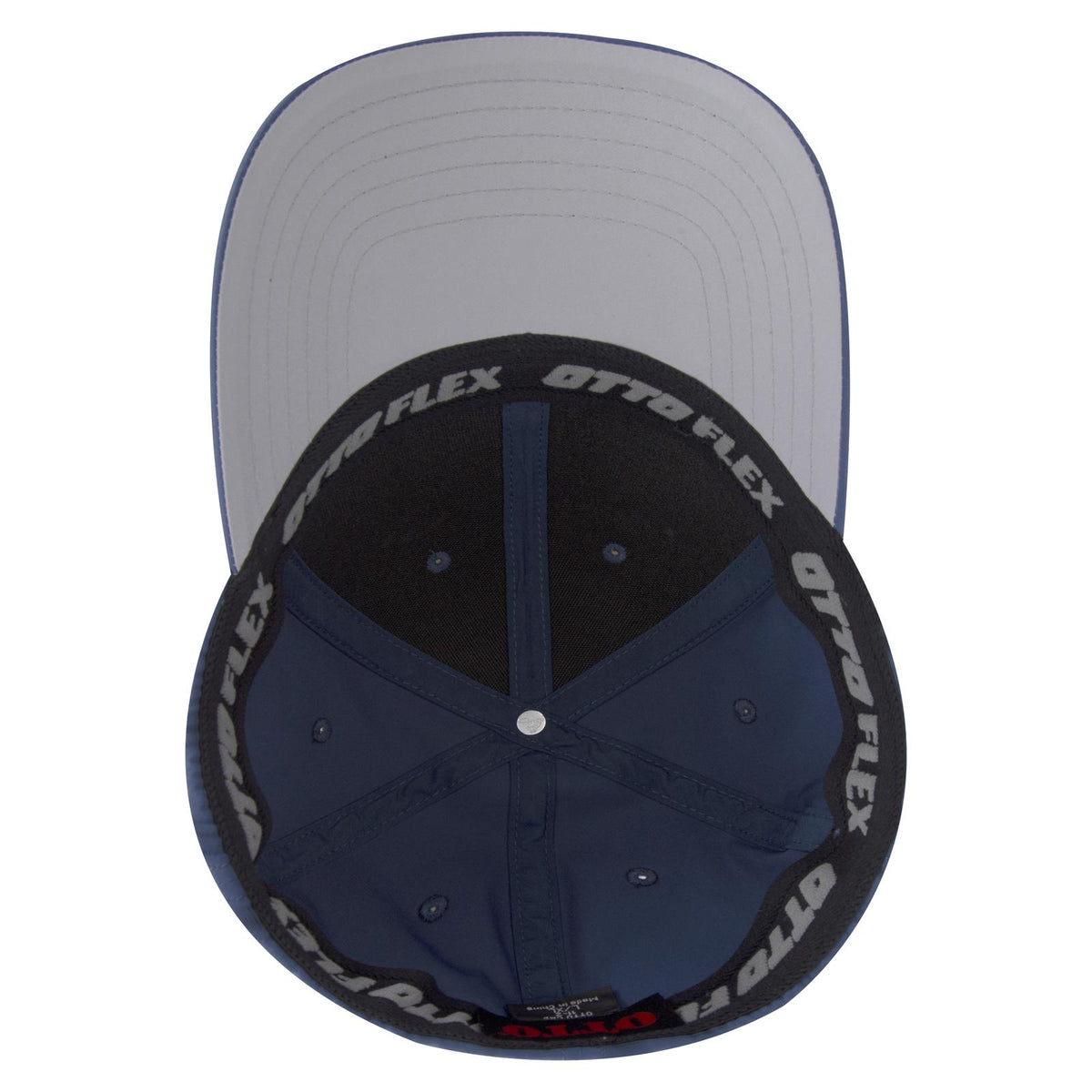 Inside View of 082 - Ind. Blue OTTO CAP "OTTO FLEX" Fitted 6 Panel Low Profile Baseball Cap