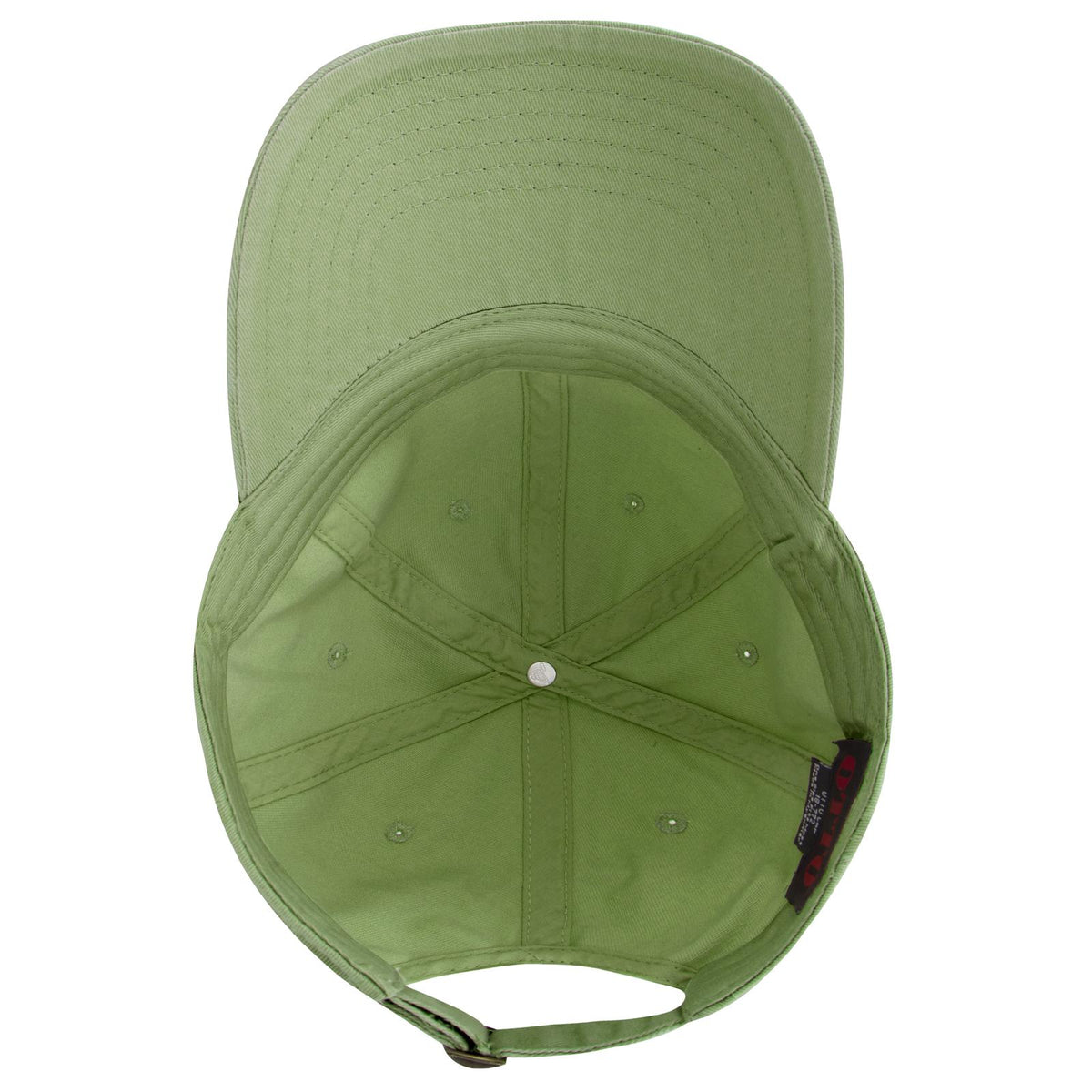 Inside View of 120 - Mint OTTO CAP 6 Panel Low Profile Dad Hat