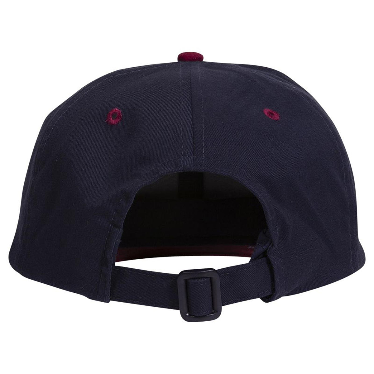Inside View of 1904 - Burg. Marn/Nvy OTTO CAP 6 Panel Mid Profile Baseball Cap