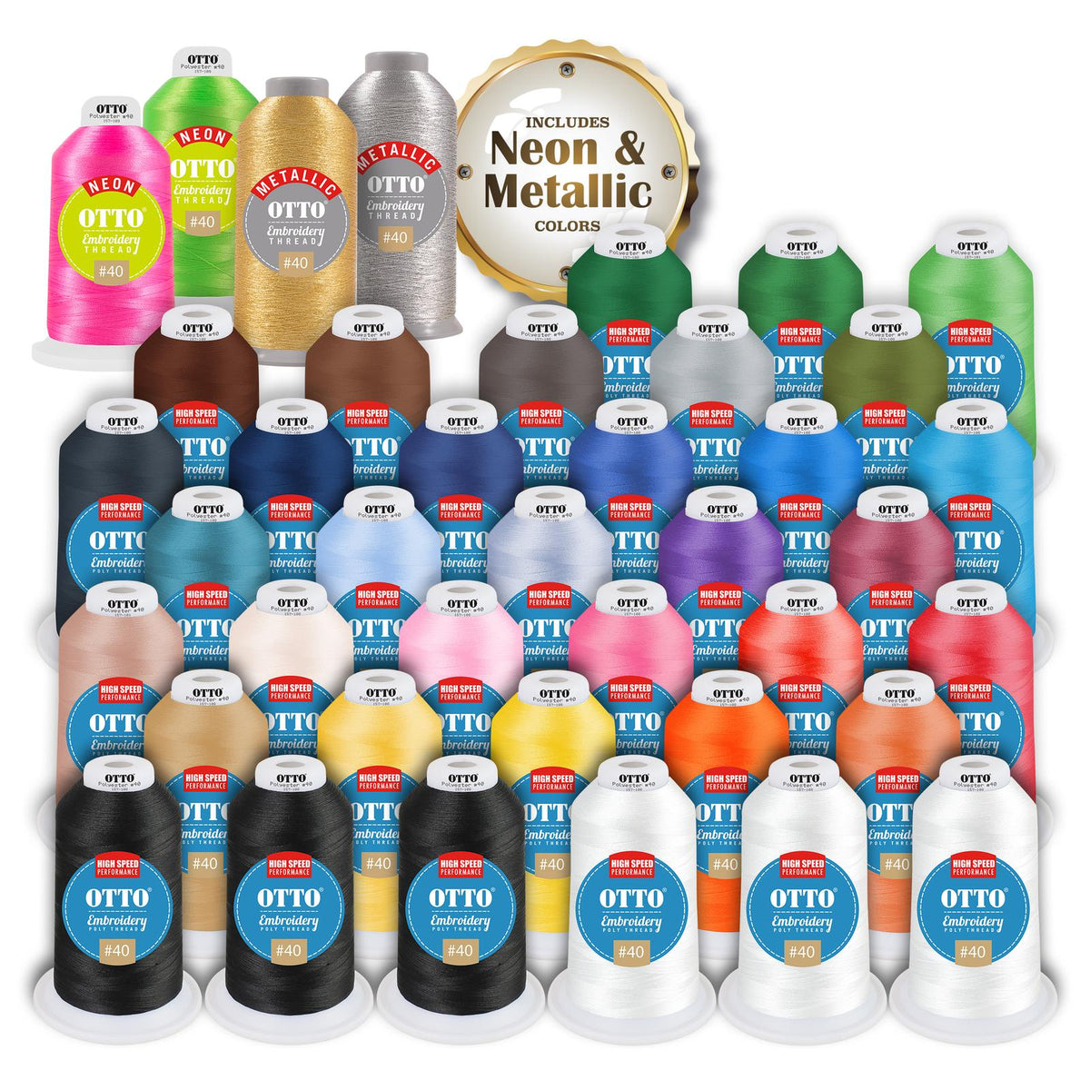 Inside View of K1 - Thread K1 OTTO Embroidery Thread Kit