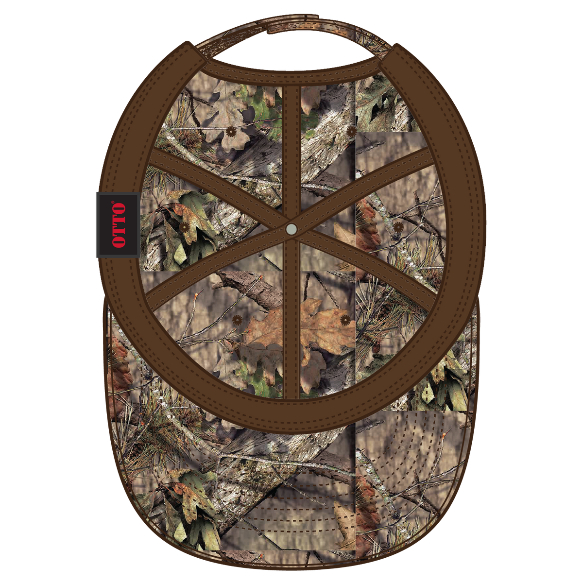 Inside View of MO2 - Break Up Country OTTO CAP Mossy Oak Camouflage 6 Panel Low Profile Dad Hat
