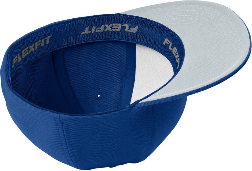 Inside View of TrueRoyal Sport-Tek Flexfit Flat Bill Cap STC56