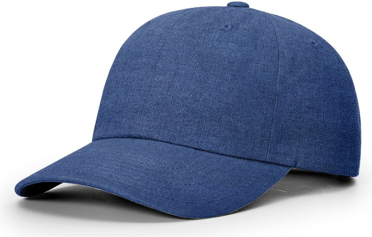 Insignia Blue Premium Linen Dad Cap