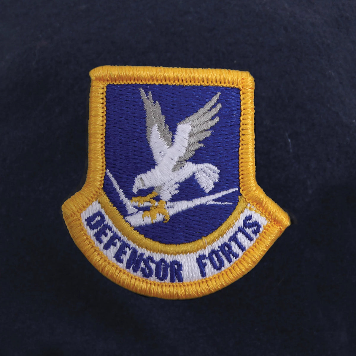 Inspection Ready Beret with Usaf Flash - Midnight Navy Blue