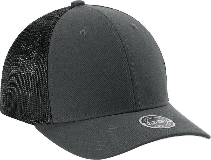 IrGy/Black Sport-Tek Stretch-Tek Mesh Back Cap STC60