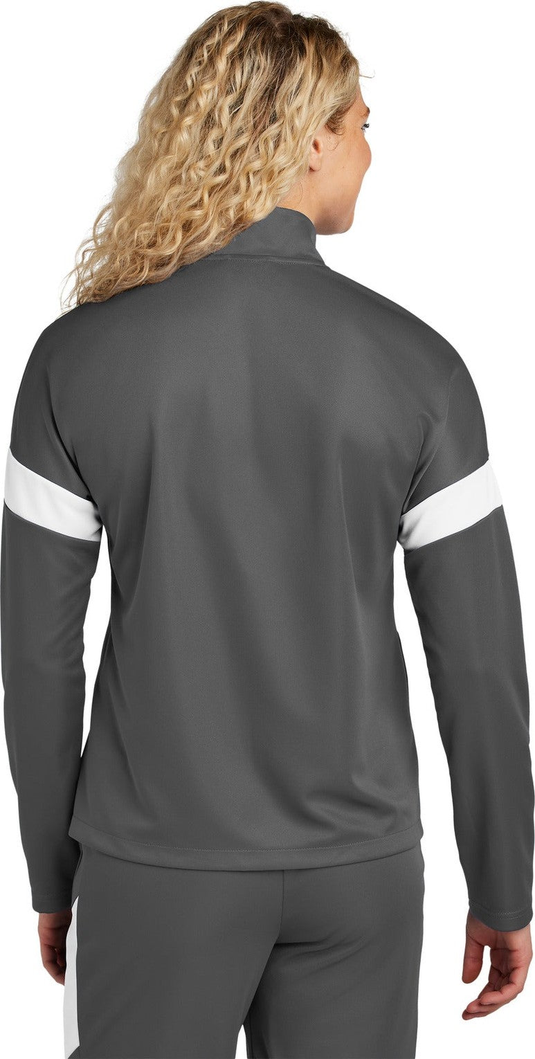 IrGy/White Sport-Tek Women's Travel Full-Zip Jacket LST800