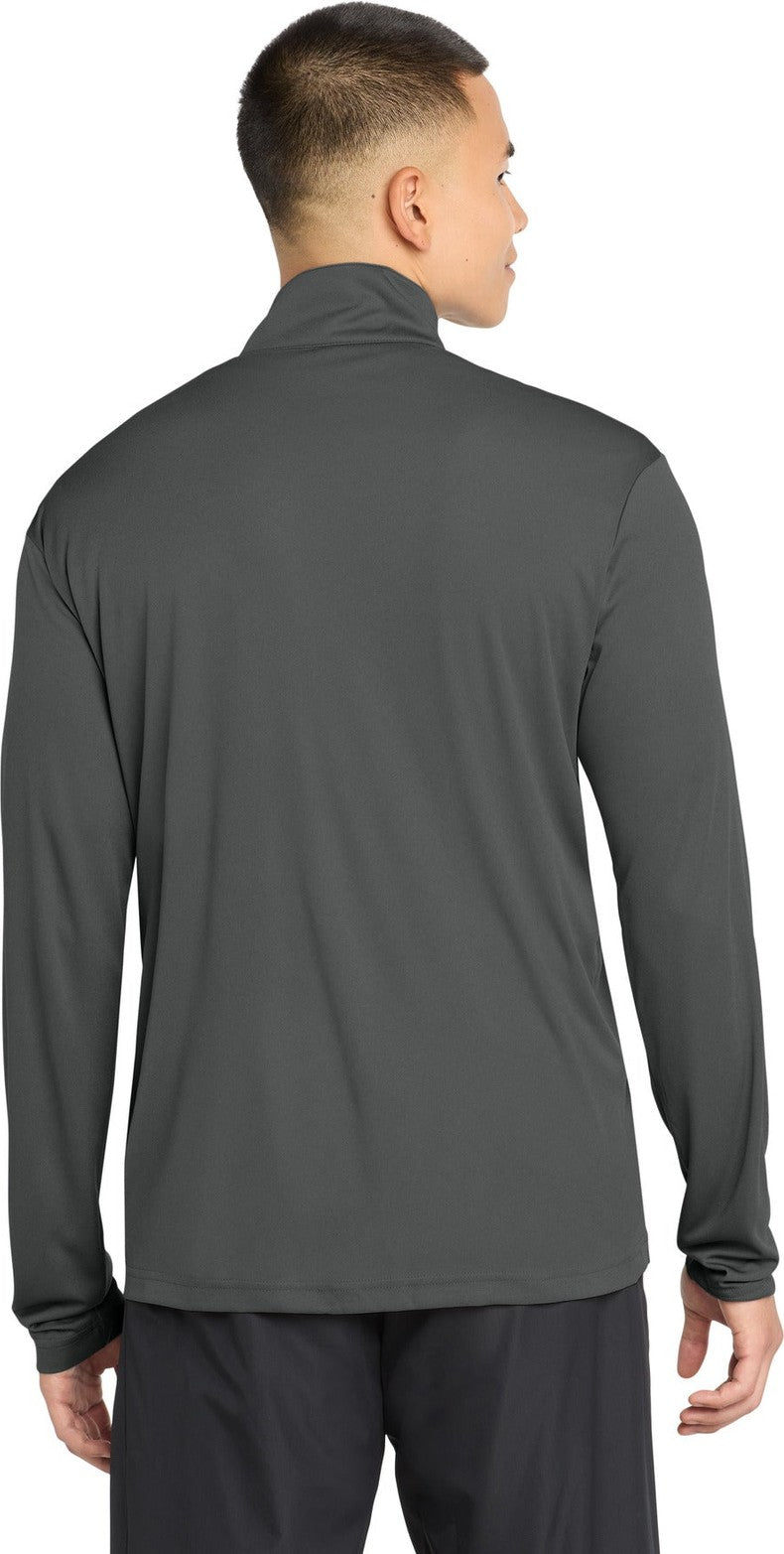 Iron Grey Sport-Tek PosiCharge Competitor 1/4-Zip Pullover. ST357