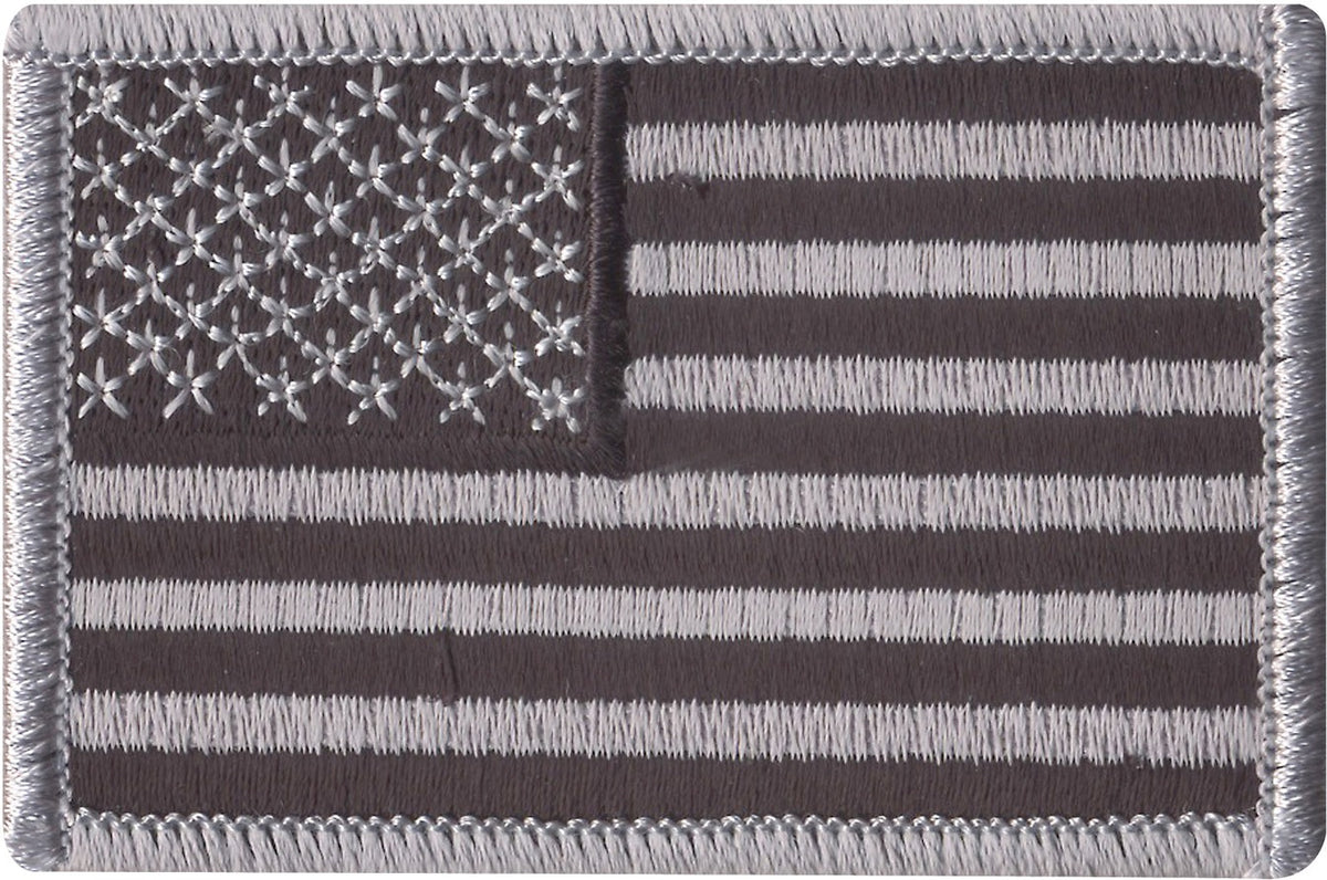 Iron on / Sew Embroidered us Flag Patch