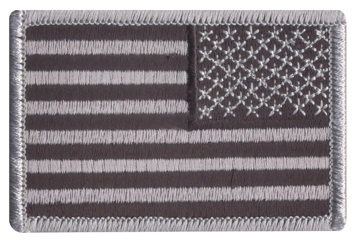 Iron on / Sew Embroidered us Flag Patch