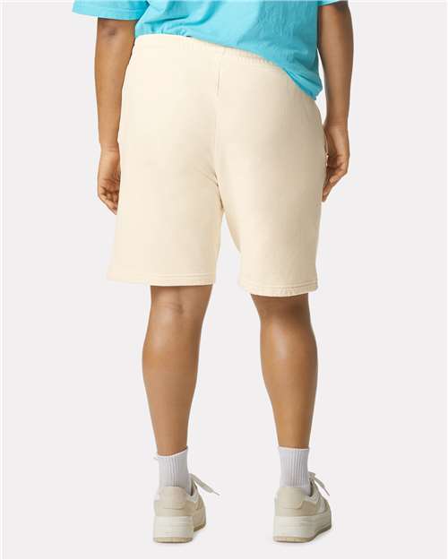 Ivory Garment-Dyed Lightweight Fleece Sweat Shorts - 1468